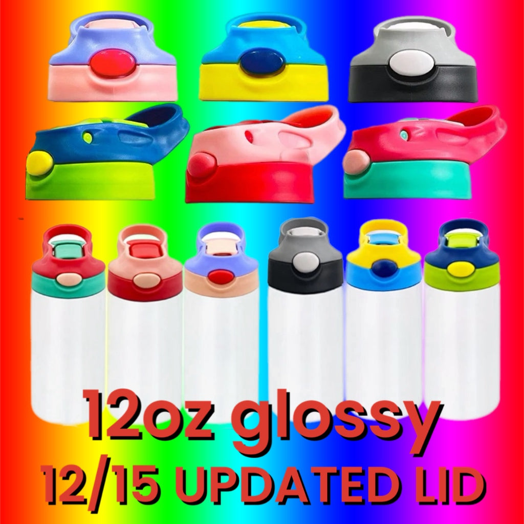 12 oz Kids Sublimation Water Bottle – Auntie Andrea's Designs