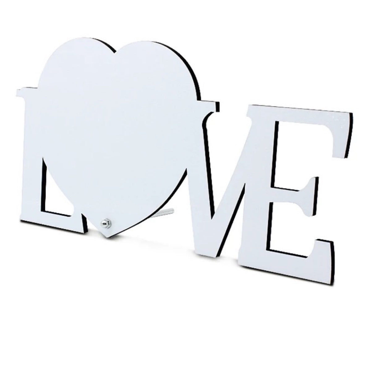 Sublimation mdf LOVE plaque