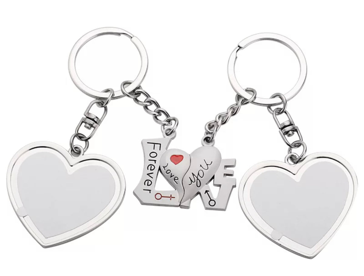 Sublimation Keychain Blank - Heart – LittleLee and Rose