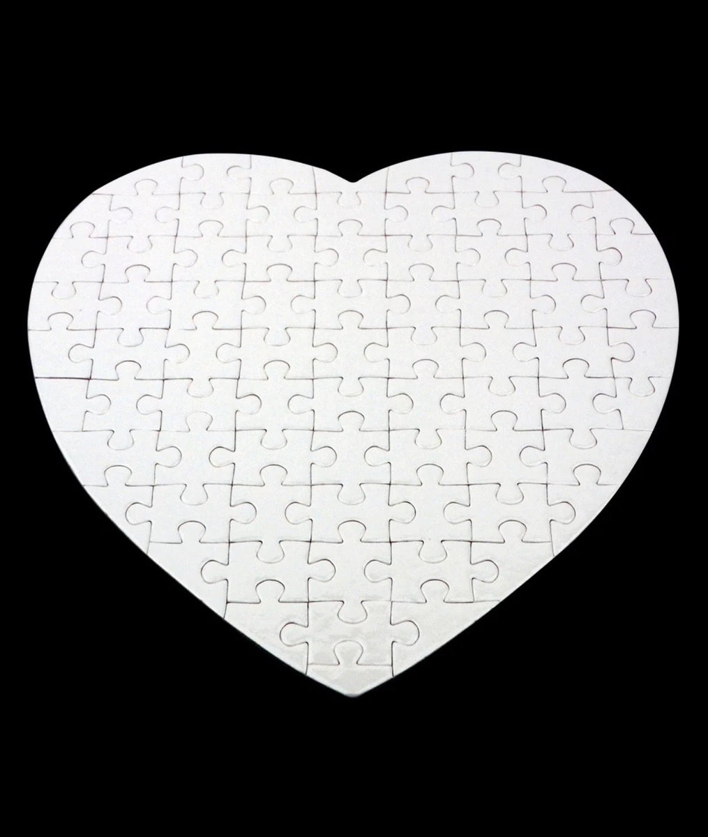 Wholesale heart puzzle for sublimation To Improve Memory And Visuospatial  Skills 