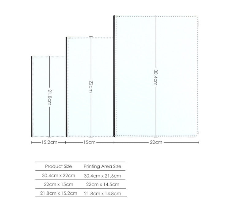Sublimation Journal Blank A6 Size Sublimation Blank Notebook
