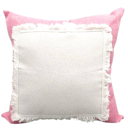 Sublimation linen patch pillow (multiple variations)