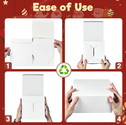 DIY Gift Box White Gift Boxes with Lids