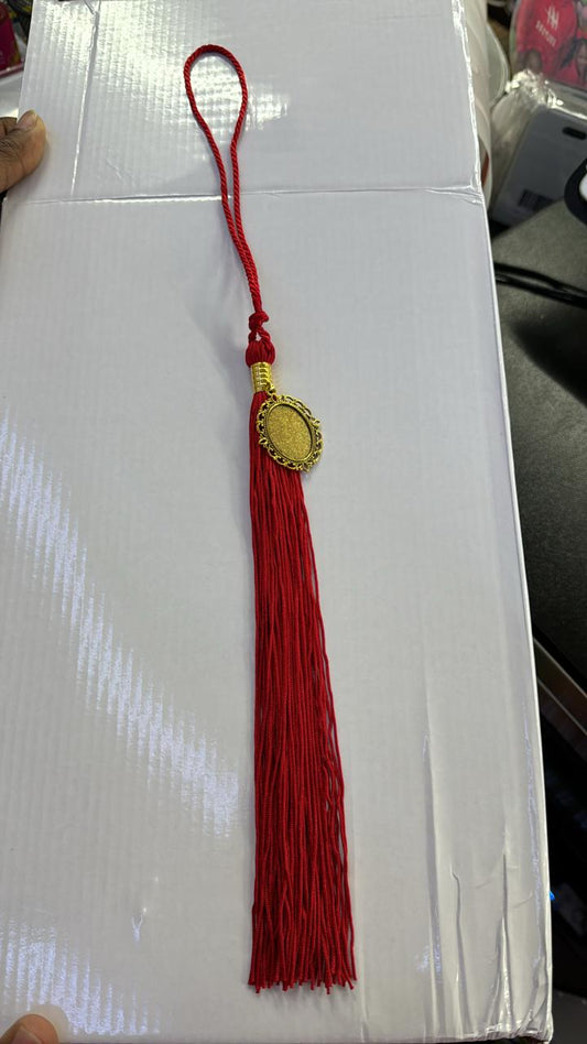 Sublimation Graduation cap charm with tassel