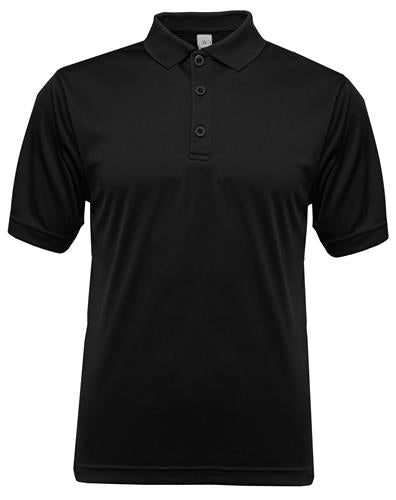 Short sleeve mesh polo shirt 100% polyester (not dri fit clingly feel)