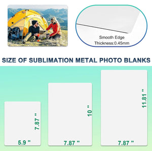 Sublimation sheet metal