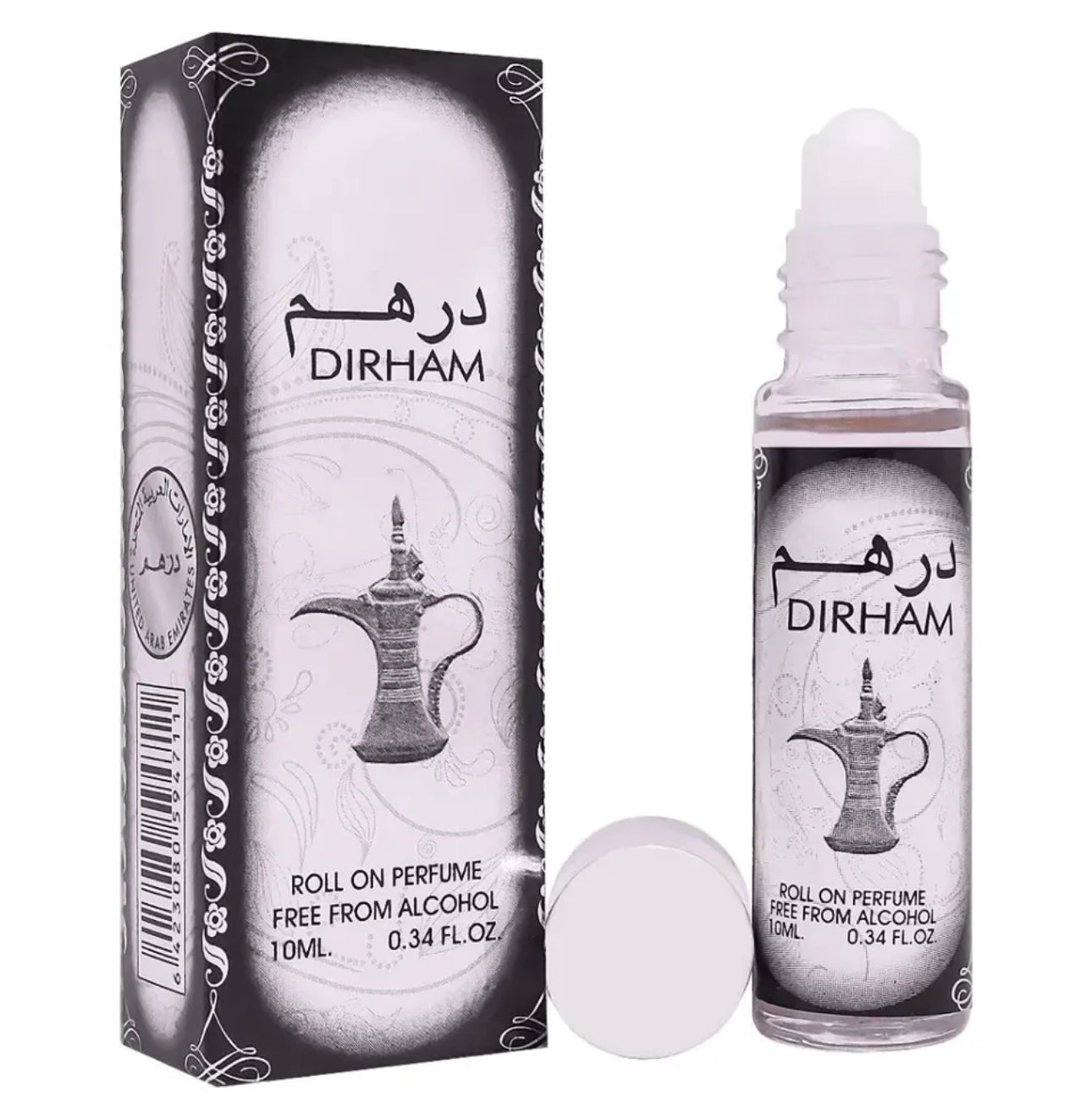 Dirham 10ml Oriental Lemon Bergamot Lavender EDP Perfume( cologne ) Attar By Al Zaafaran perfume(cologne) roll on oil