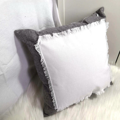 Sublimation linen patch pillow (multiple variations)