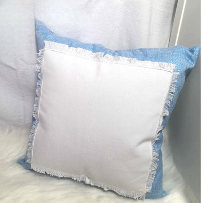 Sublimation linen patch pillow (multiple variations)