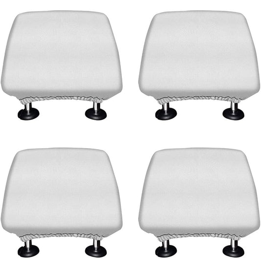 Sublimation double sided headrest cover set of 4