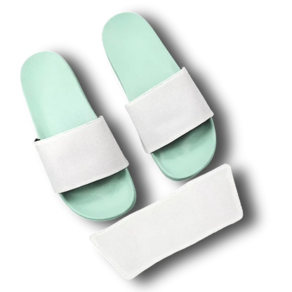 Sublimation slides ASSORTED COLORS (updated size chart )