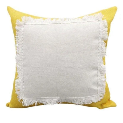 Sublimation linen patch pillow (multiple variations)