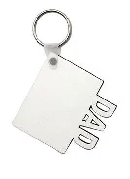 Sublimation  DAD keychain mdf