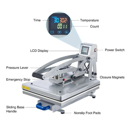 16x20 auto heat press machine