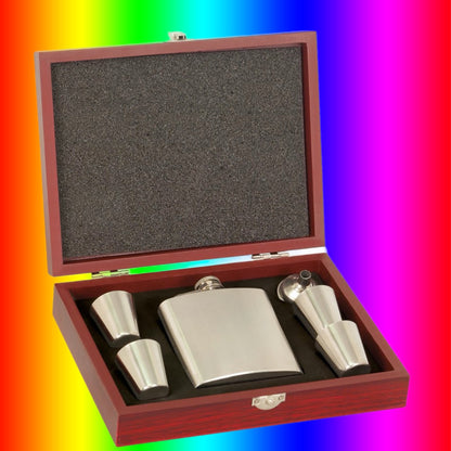 Flask set  NOT FOR SUBLIMATION great for fathers day