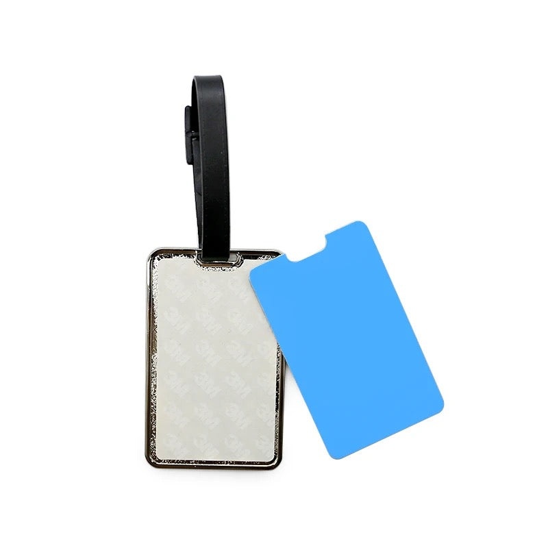 Sublimation metal luggage tag