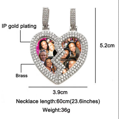 Sublimation luxury Photo Medallion (Blank)