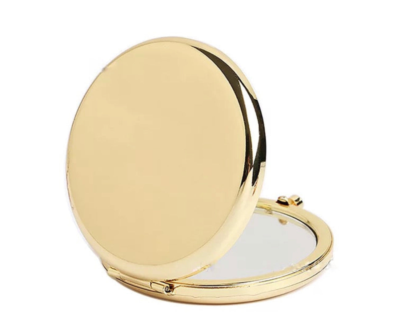 Sublimation luxury round compact mirror