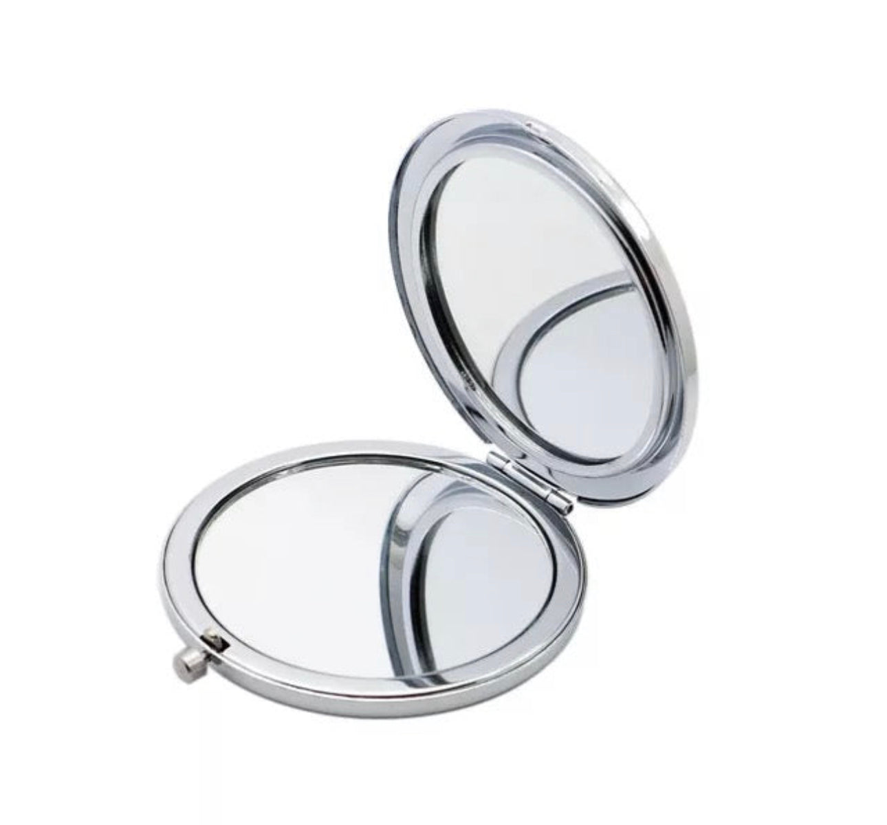 Sublimation luxury round compact mirror