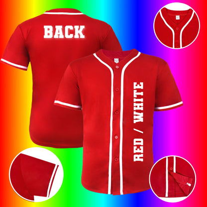 Ladies color  We Sub’N™️ INTERLOCK  premium Baseball jersey blank