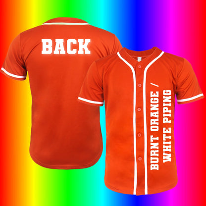 Ladies color  We Sub’N™️ INTERLOCK  premium Baseball jersey blank