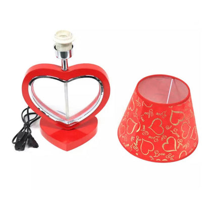 PLEASE READ Sublimation rotating double sided heart lamp