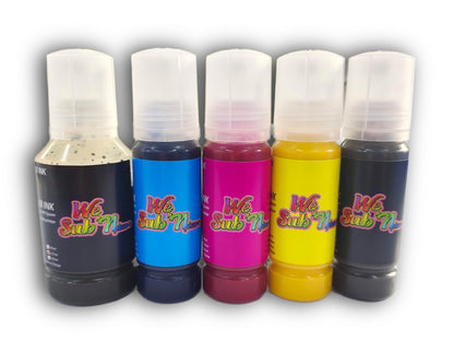 We Sub’N ™️Compatible Epson EcoTank Printer  Sublimation Ink Refills