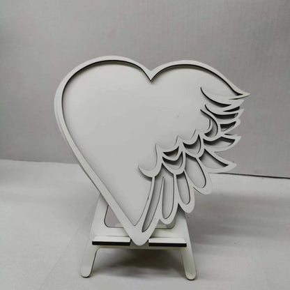 Sublimation heart shape