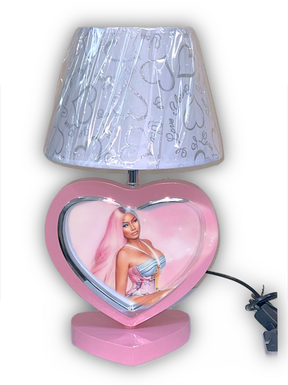 PLEASE READ Sublimation rotating double sided heart lamp