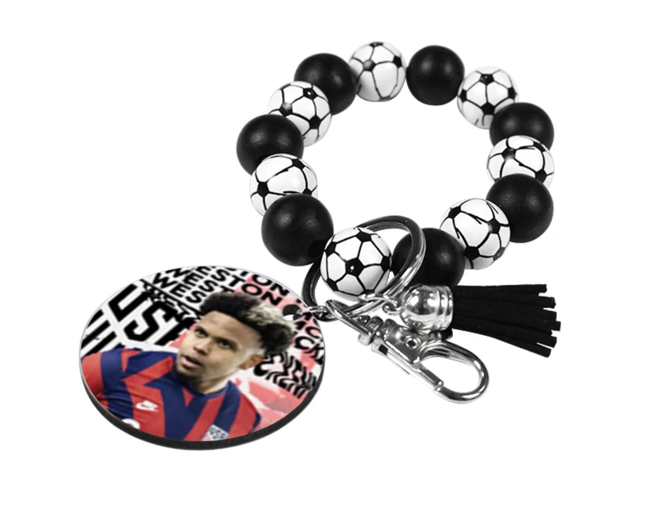 Sublimation soccer keychain mdf