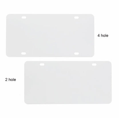 High quality Sublimation license plate blank