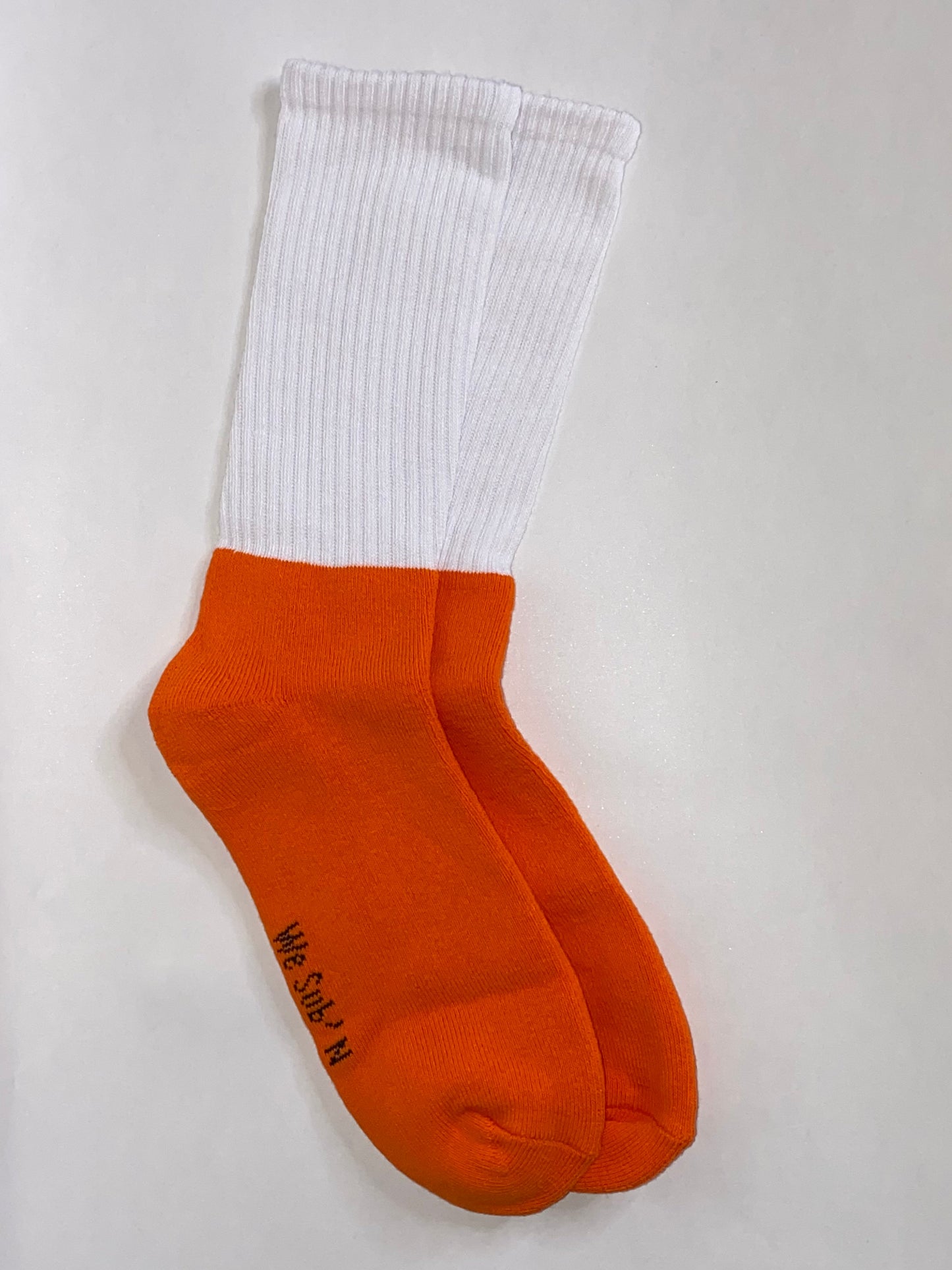 KIDS Sublimation Socks with Colored Foot Single Pair