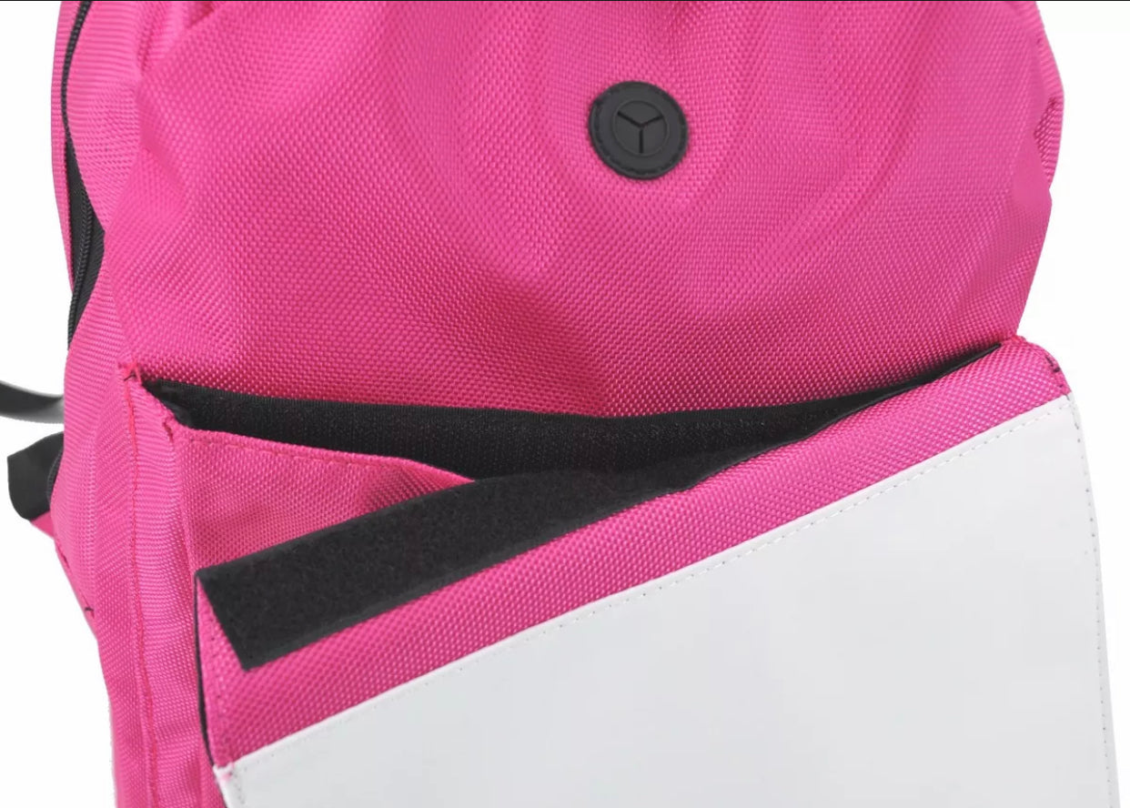 Sublimation PINK/BLACK backpack