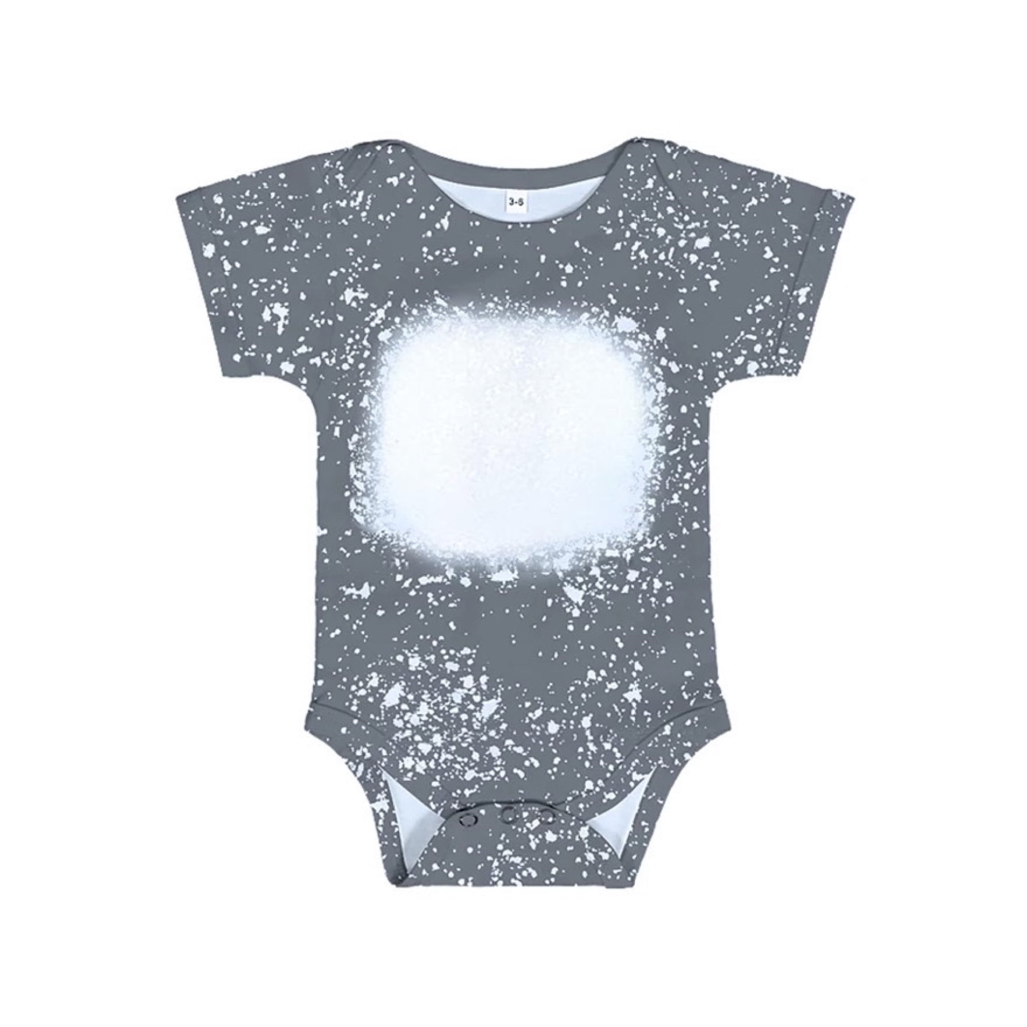 Light Grey Jersey Plain Onesie