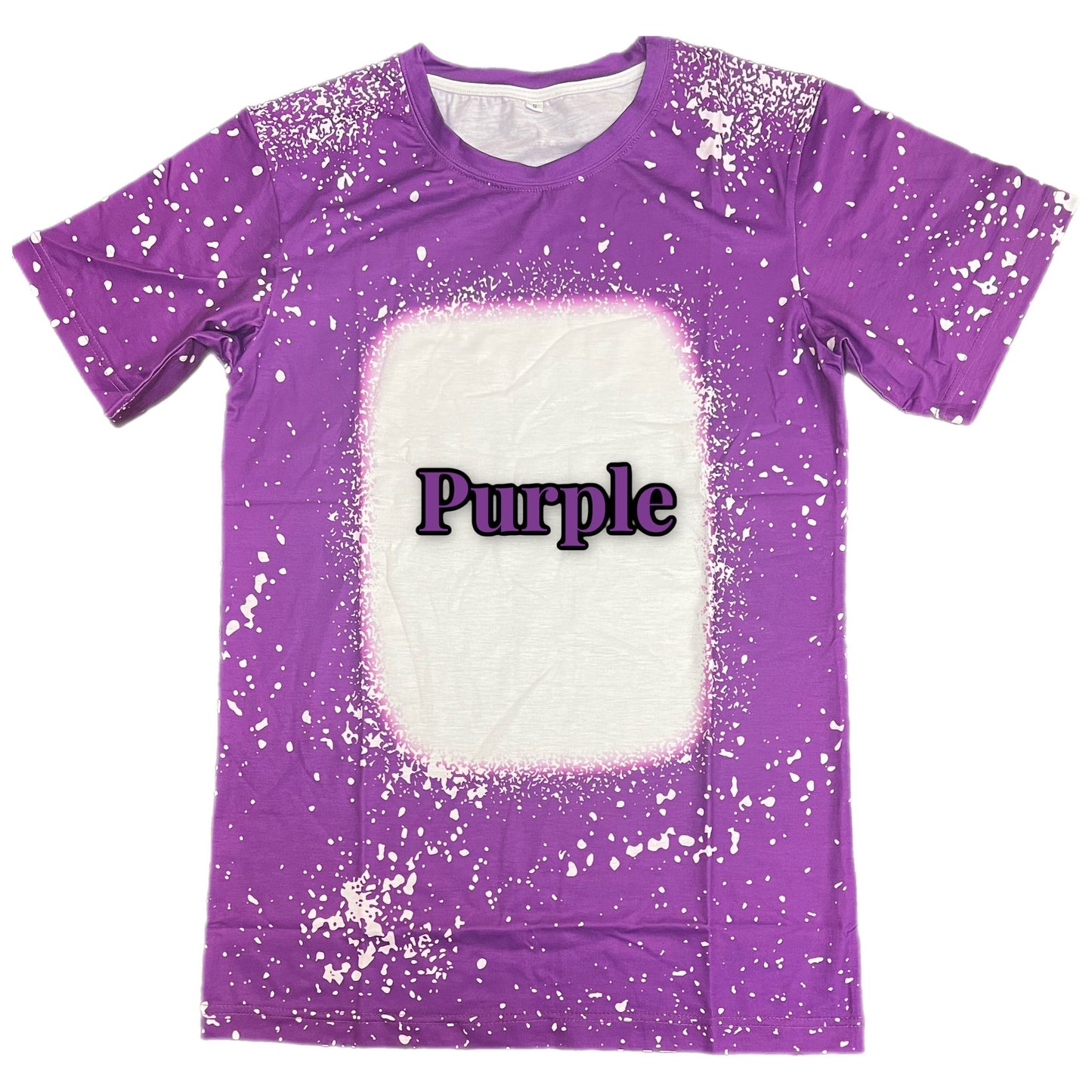 Toddler- youth Sublimation Faux bleach splatter shirt