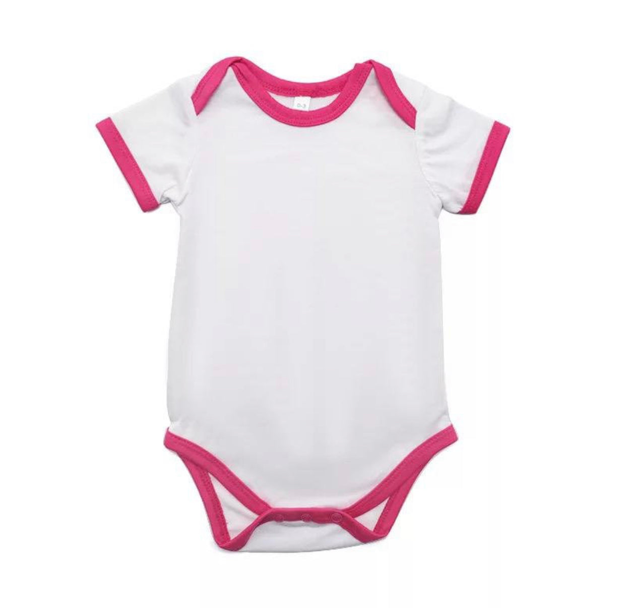 Sublimation Infant all into one Snap shirt