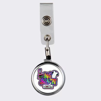 Sublimation blank badge reels (BUS REEL, SCRUB REEL, CIRCLE REEL)