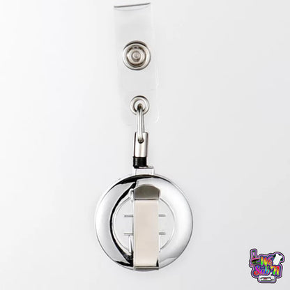 Sublimation blank badge reels (BUS REEL, SCRUB REEL, CIRCLE REEL)