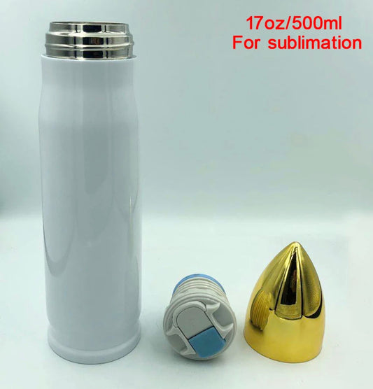 Sublimation 17 oz 500 ml 304 Stainless Steel Bullet Tumbler