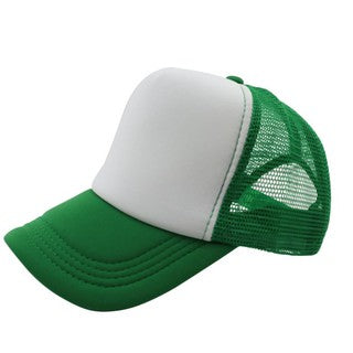 Sublimation Hat YOUTH/ ADULT baseball cap trucker mesh / foam front