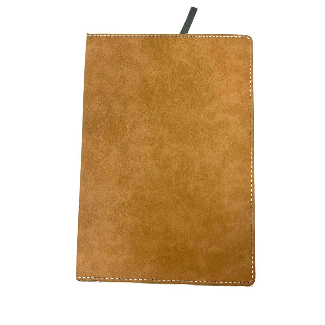 Zonon 4 Pcs Sublimation Journal Blank Notebooks A6 A5 A4 190 Pages Thick  Faux Leather Notebooks Sublimation Notebooks Leather Sublimation Journal  for
