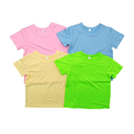 Sublimation kids color shirt