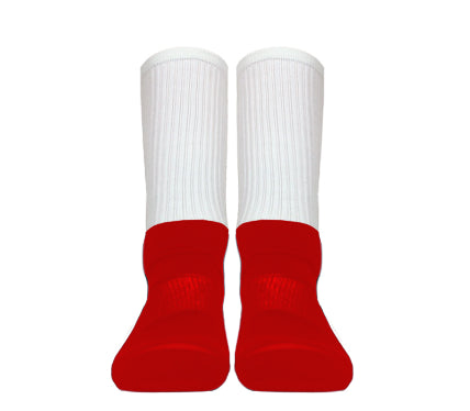 KIDS Sublimation Socks with Colored Foot Single Pair