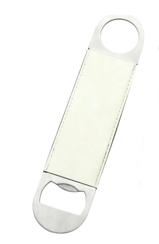 Sublimation pu Leather Bottle Opener