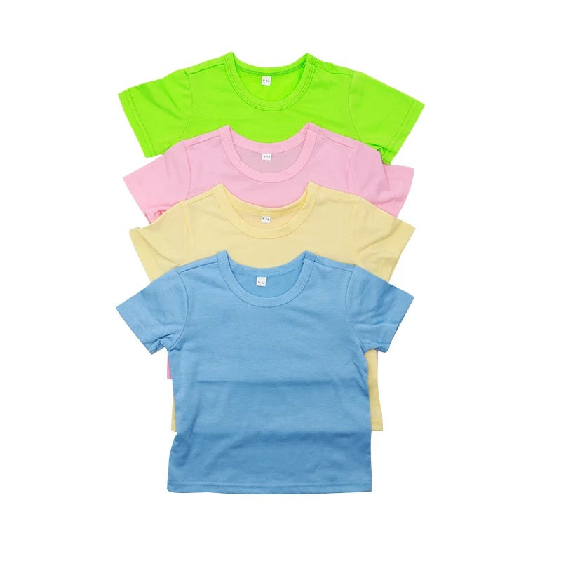 Sublimation kids color shirt – We Sub’N