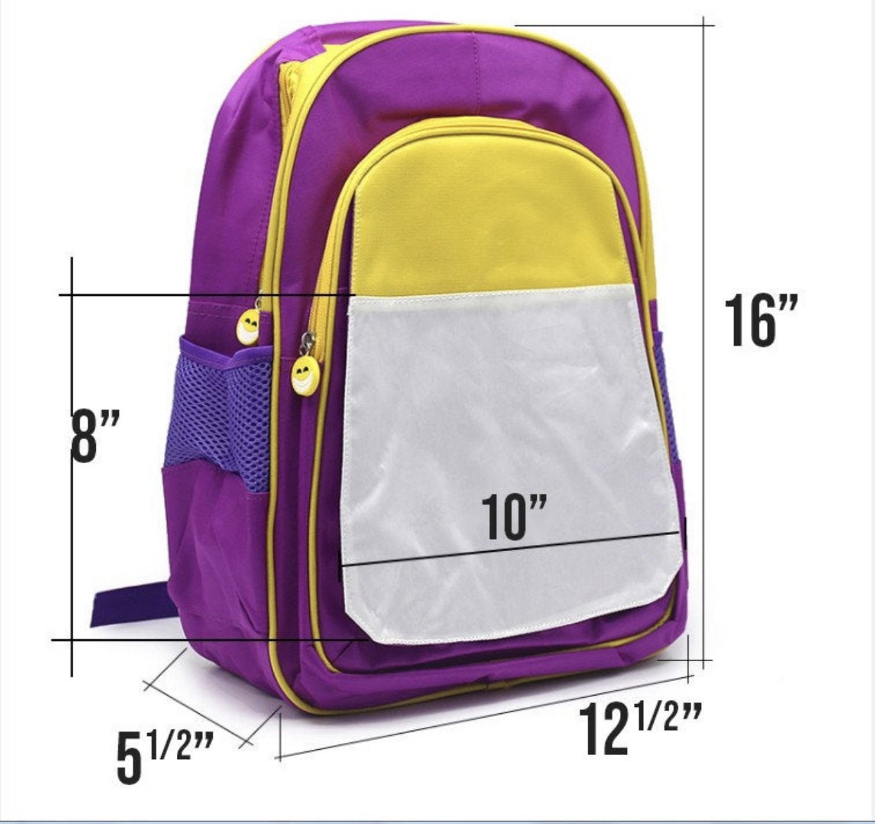 Sublimation BIG KIDS Backpacks