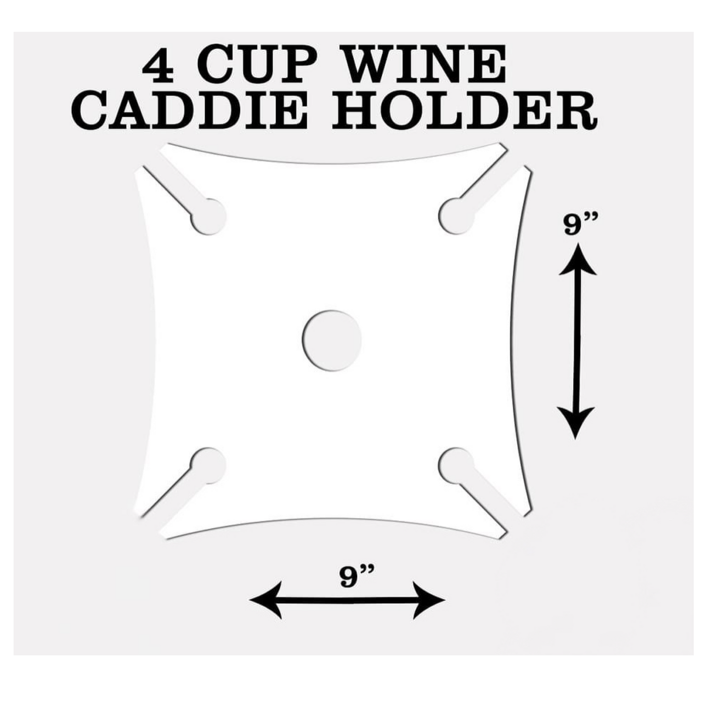 Sublimation wine caddy