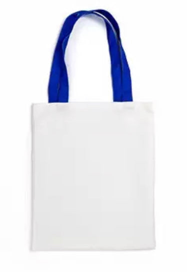 Sublimation colored handle Carrying tote