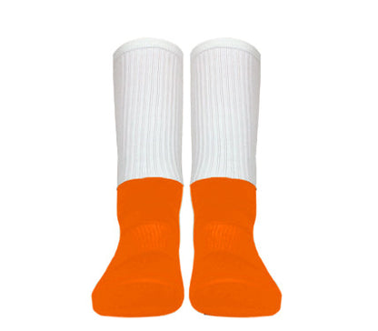 KIDS Sublimation Socks with Colored Foot Single Pair