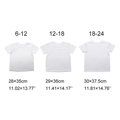 Sublimation infant kid T-shirt